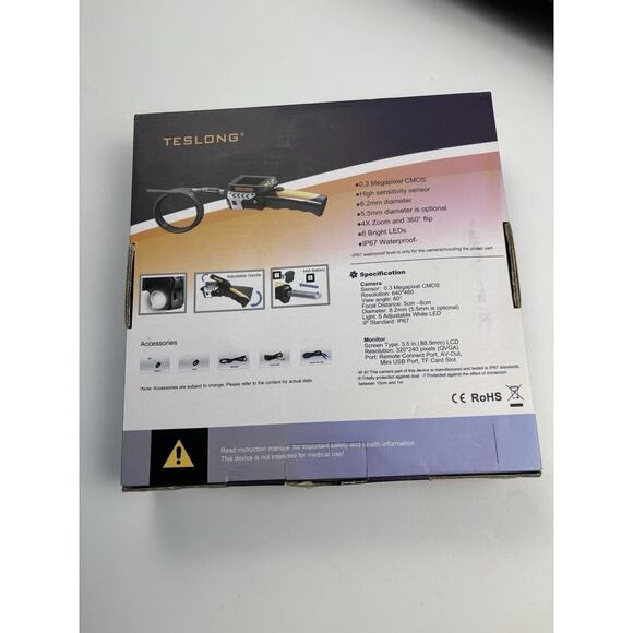 Teslong NTS200 Flexible Camera Digital Endoscope - Picture 7 of 9